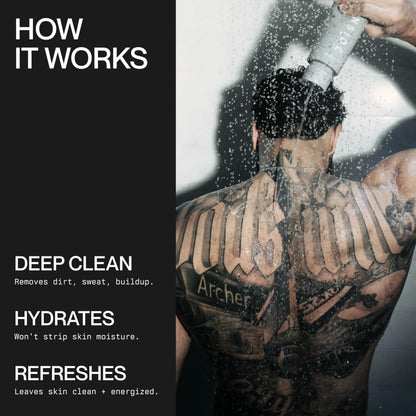 Onside Body Wash - Santal Leather - 14oz