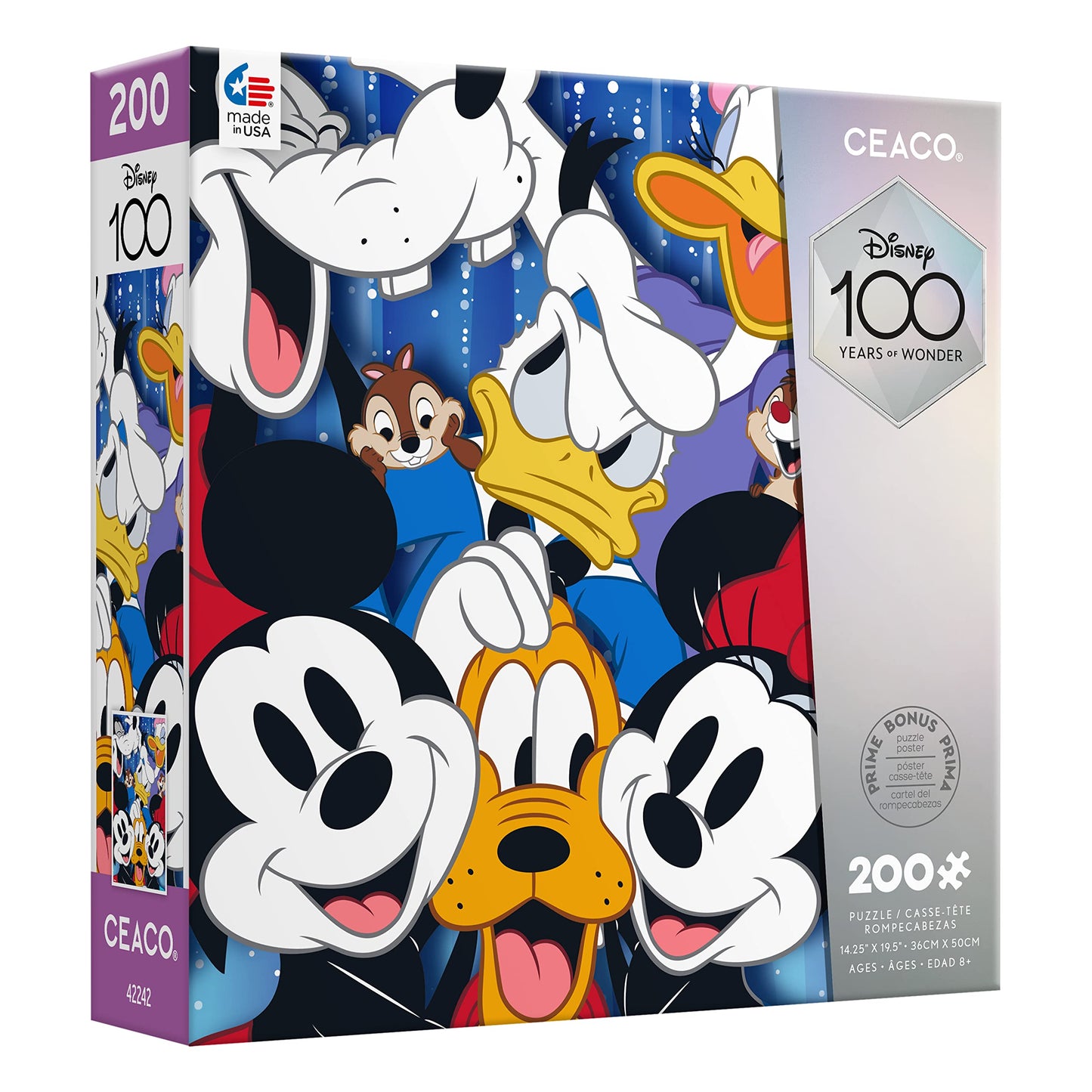 Disney's 100th Anniversary 200 Piece Jigsaw Puzzle