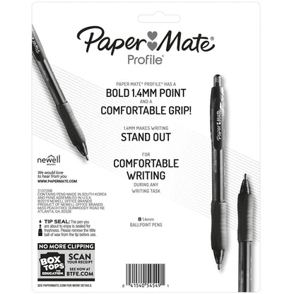 Paper Mate Profile Ballpoint Pen, Retractable