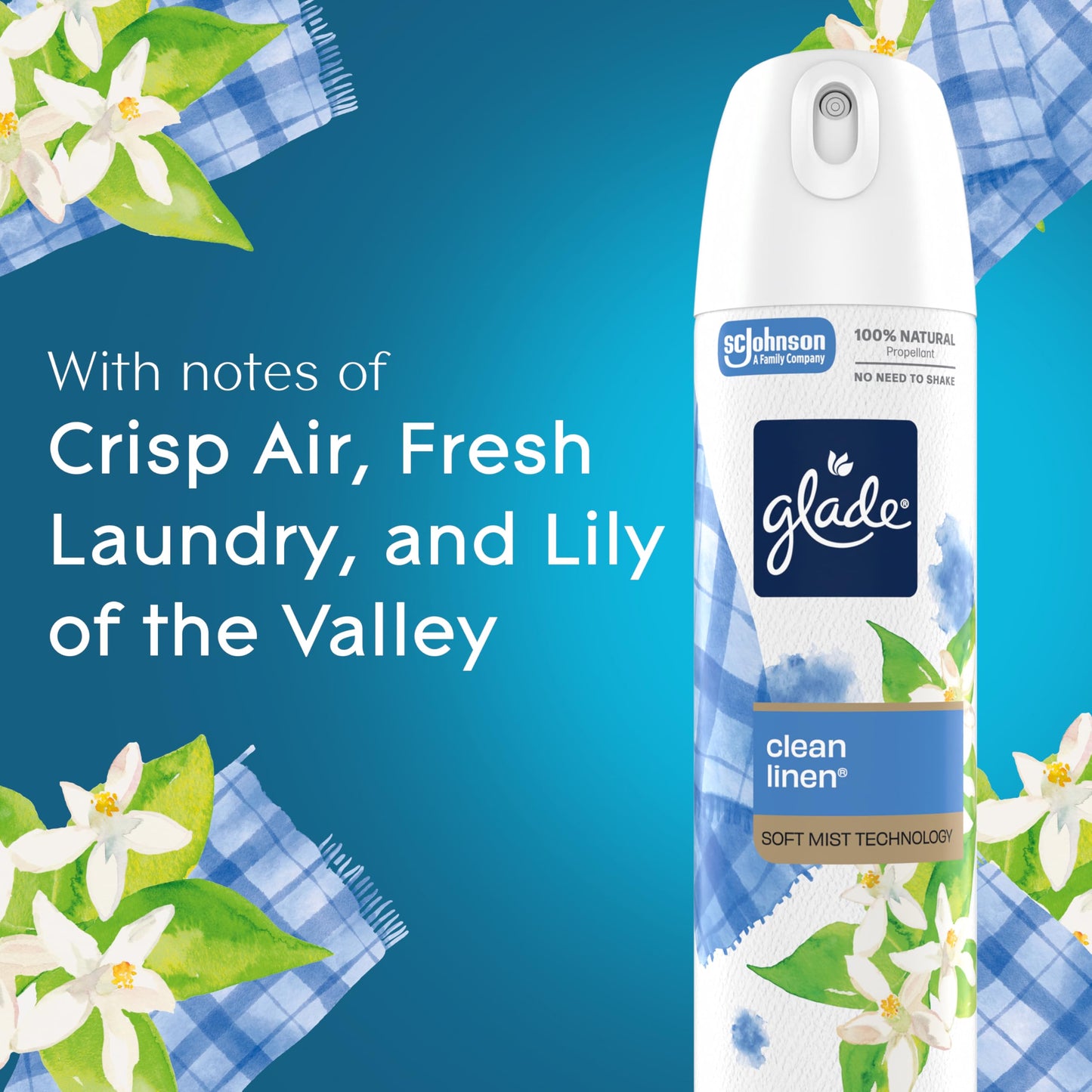 Glade Soft Mist Freshener Room Spray