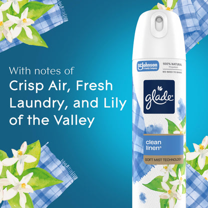 Glade Soft Mist Freshener Room Spray