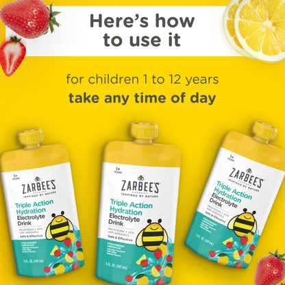 Zarbee's Kids Hydration Drink 3x5 fl oz