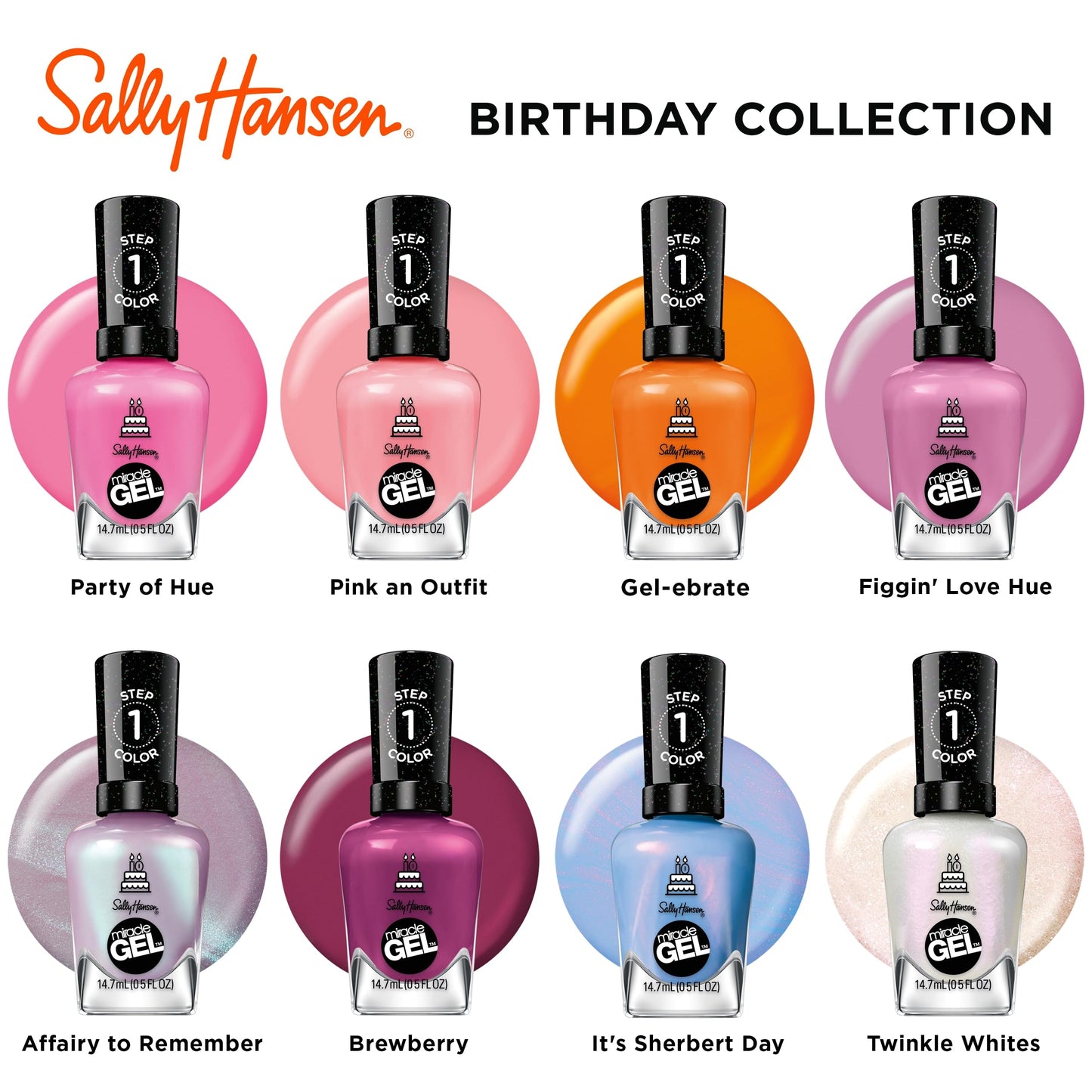 Miracle Gel Nail Polish 341 Pink an Outfit