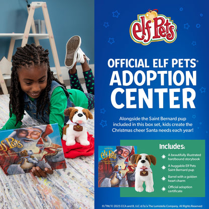 Elf Pets: a Saint Bernard Tradition – Includes St. Bernard Plush and Storybook