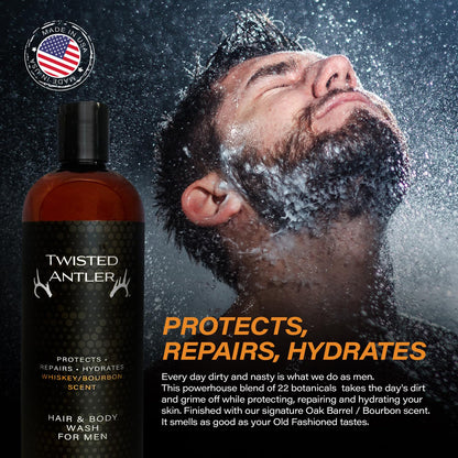Twisted Antler 2-in-1 Hair & Body Wash 500 ml