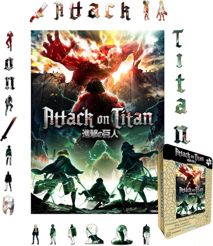 Crafthub Attack on Titan Wooden Puzzle