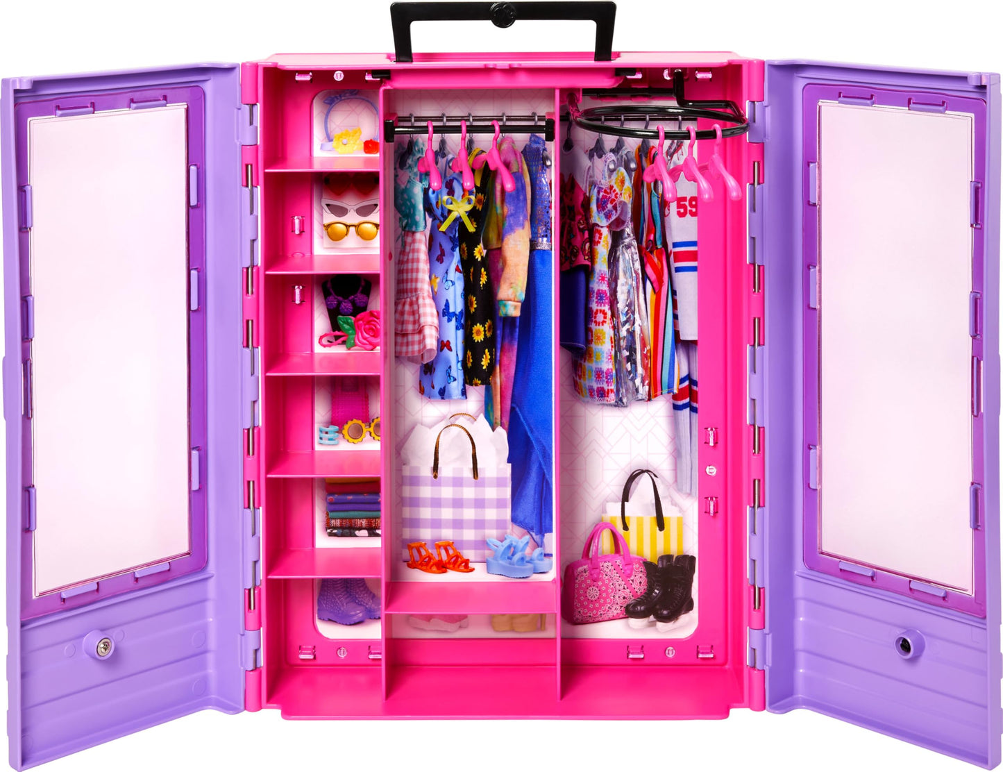 Barbie Fashionistas Ultimate Closet & 6 Hangars