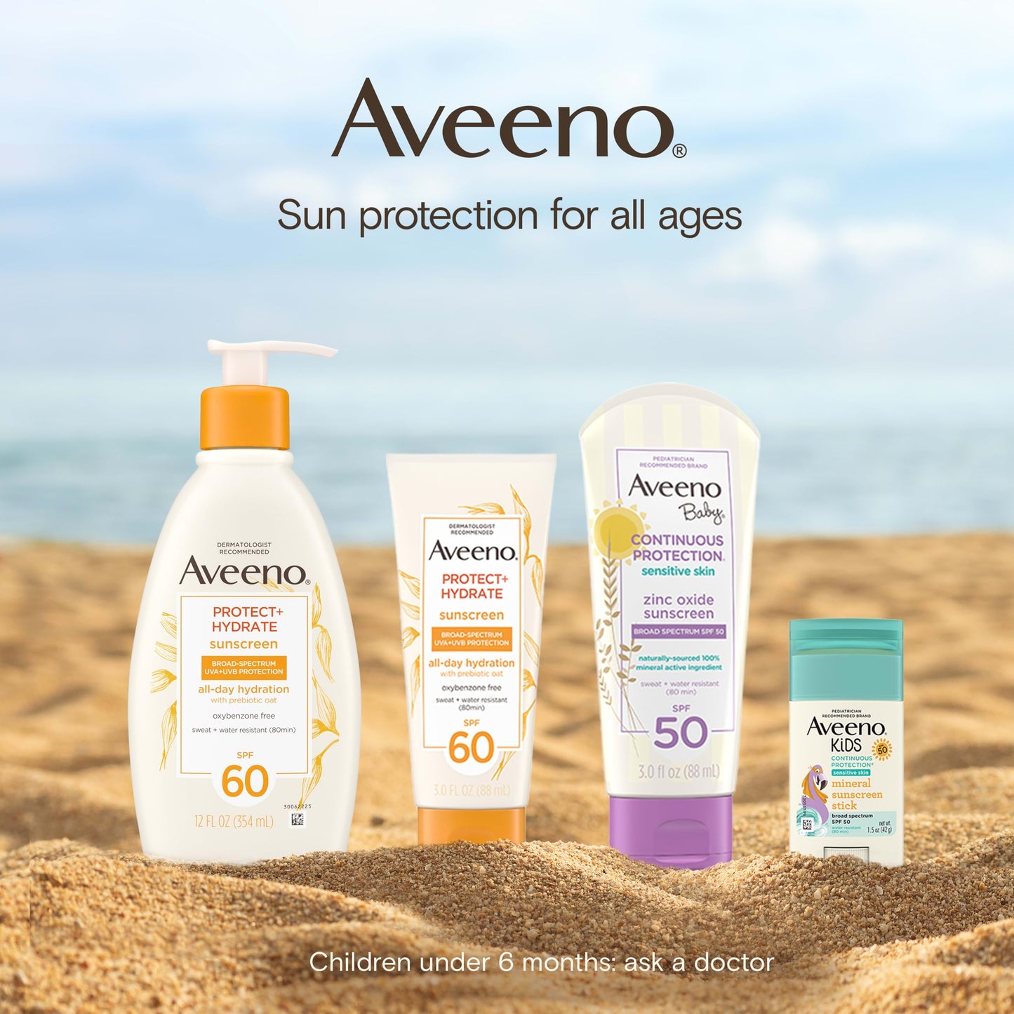 Aveeno Sunscreen SPF 60 (exp. 03/2027)