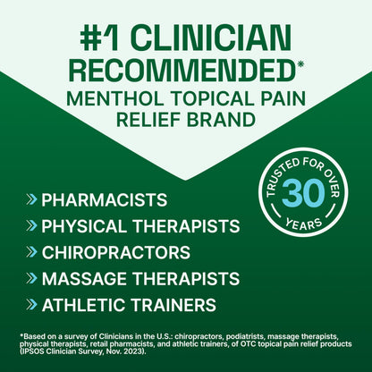Biofreeze XL Pain Relief Patches 4ct