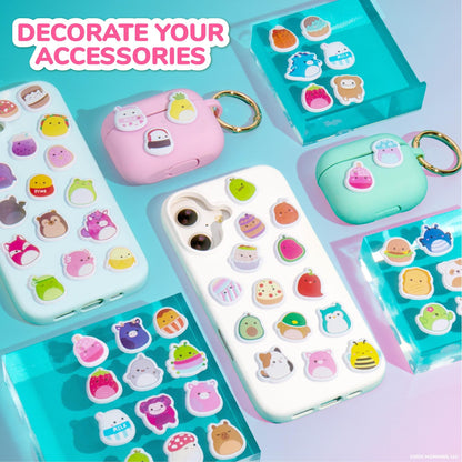 Horizon Group USA Puffy Sticker Playset for Kids, Squishy Squishmallows