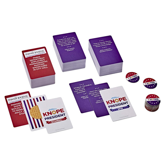 Hasbro Gaming Knope for President Party Card Game