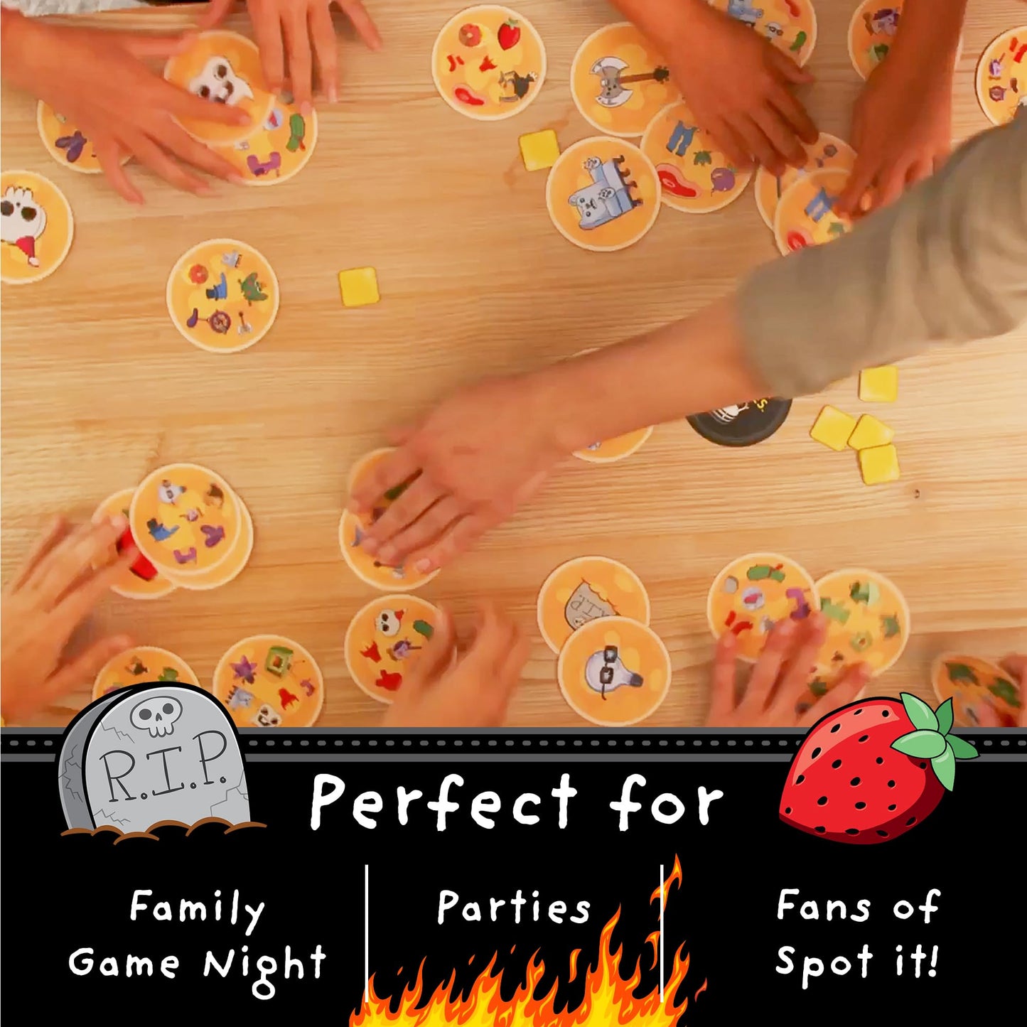 Exploding Kittens – Anarchy Pancakes, from The Makers of Spot It!