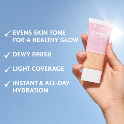 COVERGIRL Clean Fresh Nourishing Skin Tint Dewy Finish