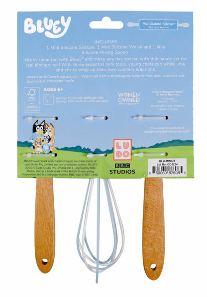 Handstand Kitchen Bluey Silicone Baking Utensil Set
