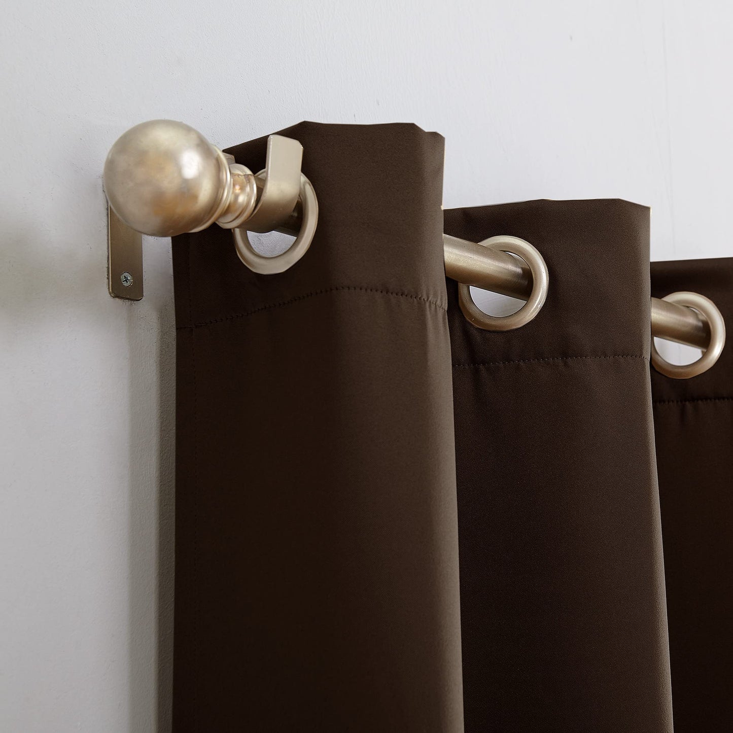 Sun Zero Barrow Energy Efficient Grommet Curtain Single Panel