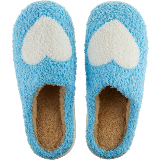 Women's XS (3/4) Heart Sherpa Slippers Wayland Square