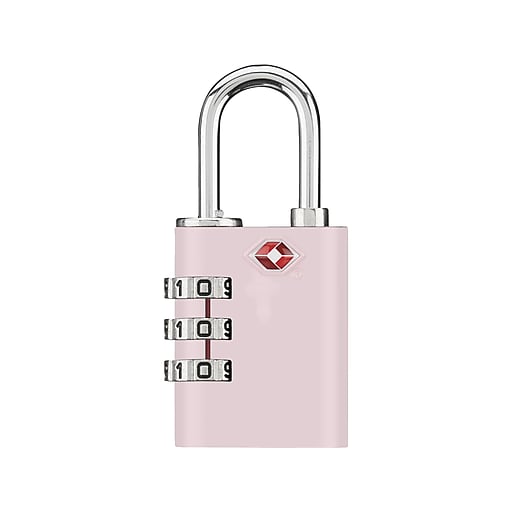 Conair Travel Smart 3-Dial Combination Lock - Pink
