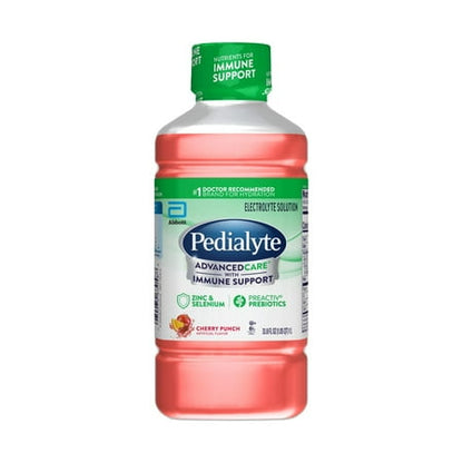 Pedialyte AdvancedCare Electrolyte Drink, Cherry Punch, 1 Liter *Exp 02/01/2026*