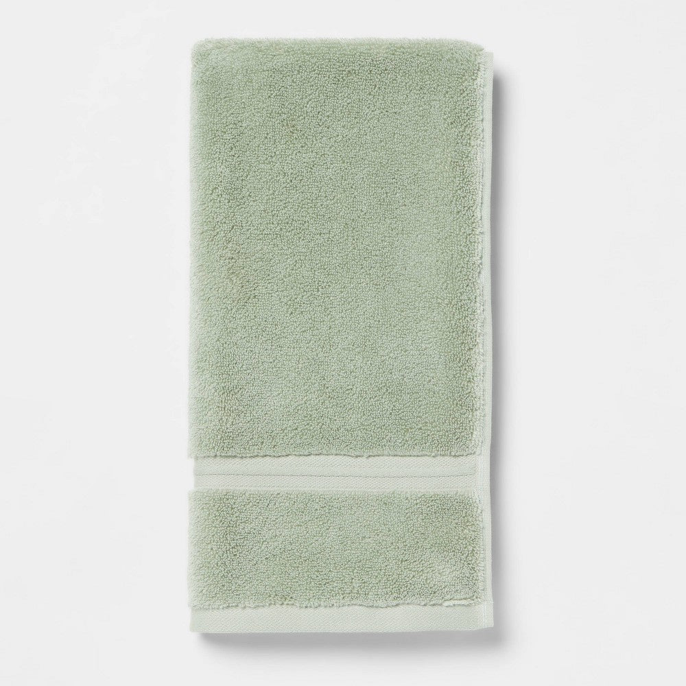 Spa Plush Hand Towel Light Mint - Threshold