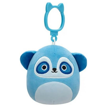 Squishmallows 3.5 Clip-On Rolf the Lemur