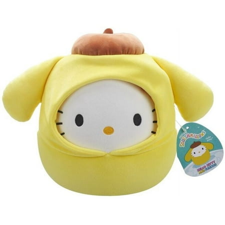 Squishmallows 8 Hello Kitty with Pompompurin Hoodie