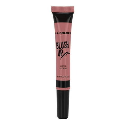 L.A. COLORS Blush, Cream Blush with Brush, Marvelous, Pink Shade, 0.42 fl oz
