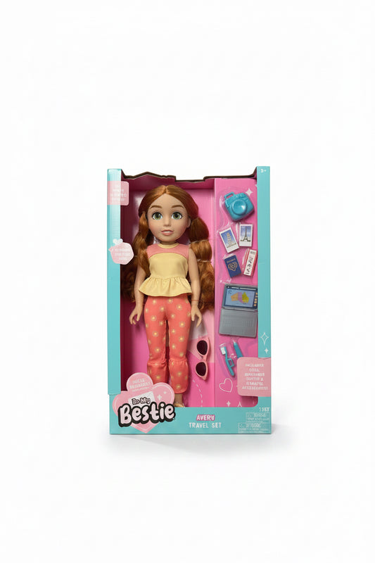 Be My Bestie Doll Avery Travel Set