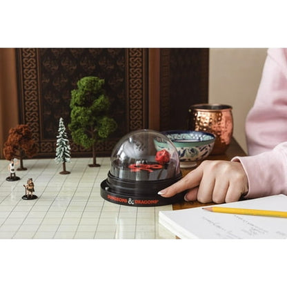 D&D Orb of Possibility Dice Roller with Silicone d20