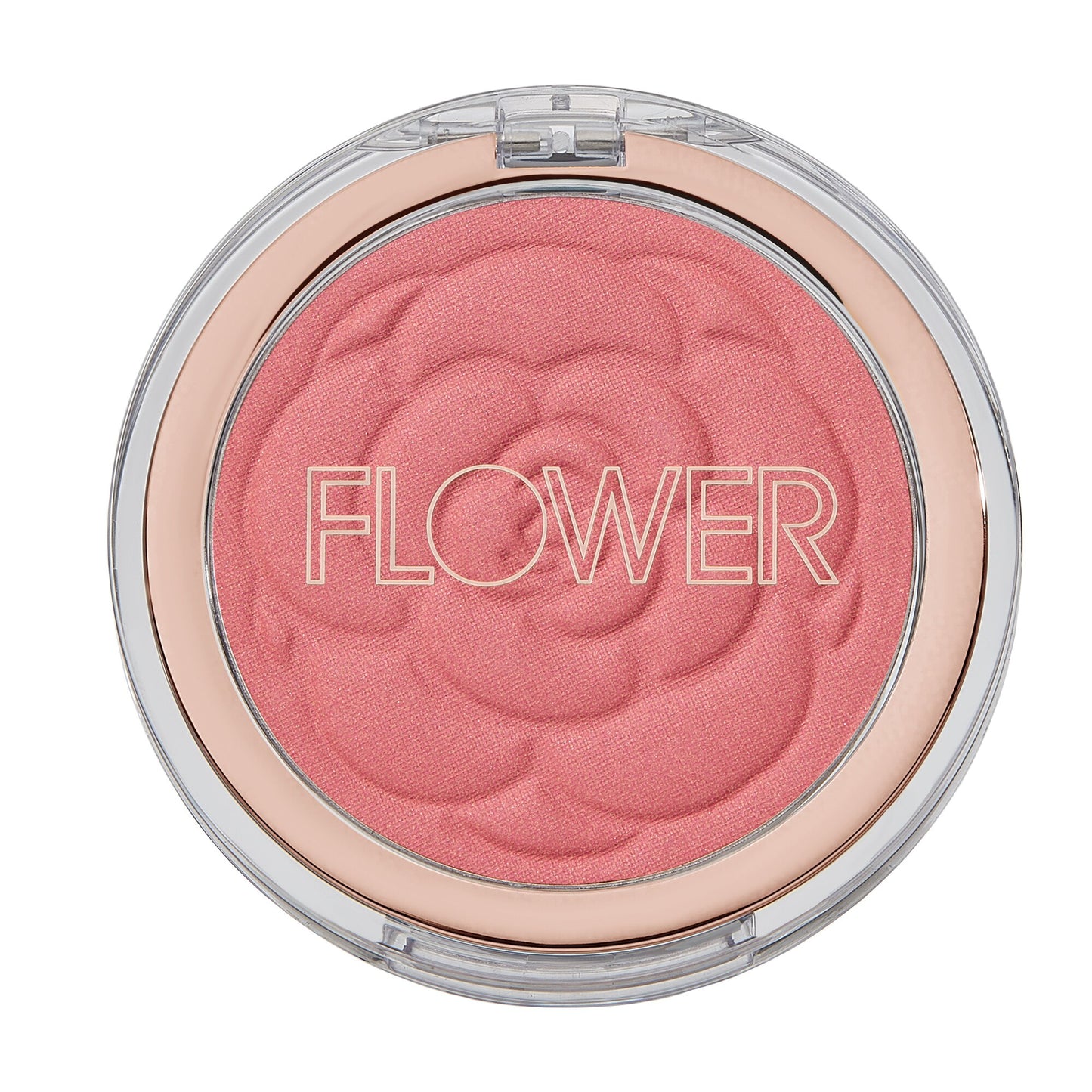 FLOWER Beauty Flower Pots Powder Blush, Warm Hibiscus