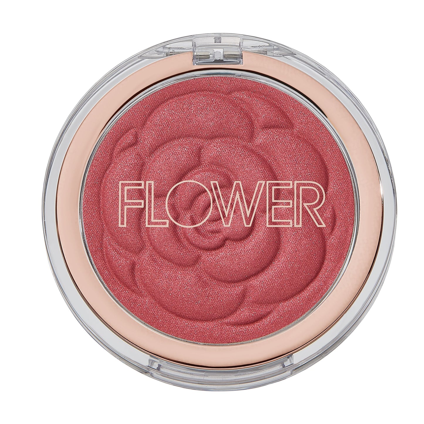 FLOWER Beauty Flower Pots Powder Blush, Berry-More