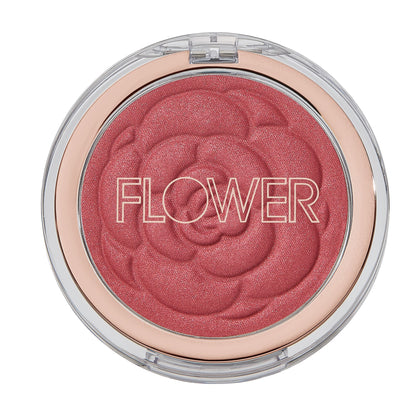 FLOWER Beauty Flower Pots Powder Blush, Berry-More