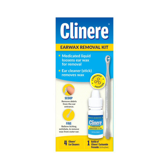 Clinere Earwax Removal Kit, .5 OZ *Packaging Damaged* *Exp 11/26*
