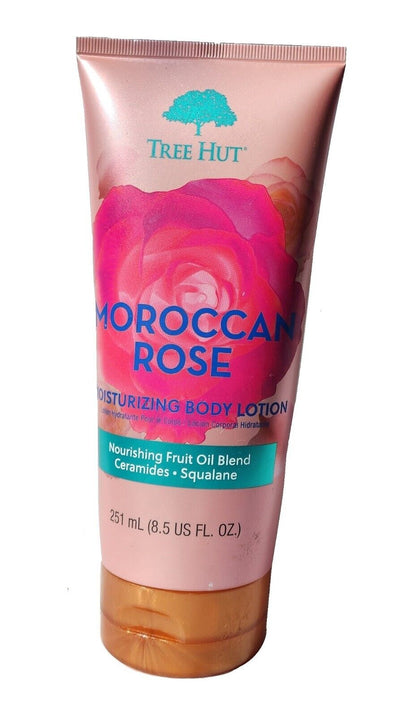 Tree Hut Moisturizing Body Lotion, Moroccan Rose, 8.5 Oz