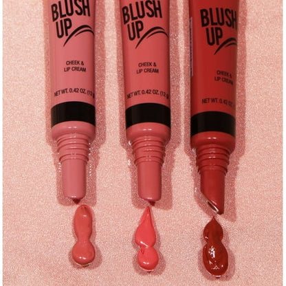 L.A. COLORS Blush, Cream Blush with Brush, Marvelous, Pink Shade, 0.42 fl oz