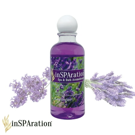 InSPAration Spa and Bath Aromatherapy, Lavender Liquid, 9 oz