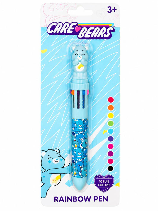 Care Bears Rainbow 10 Color Pen Blue Bear