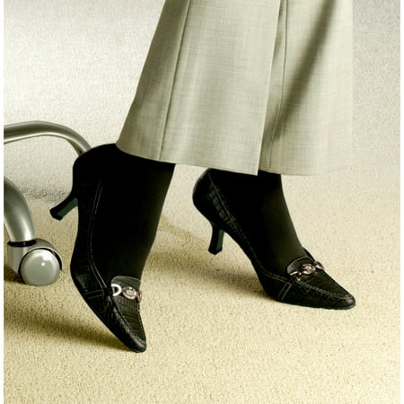 Women's L - FUTURO Trouser Socks, Medium, Black Mild Compression