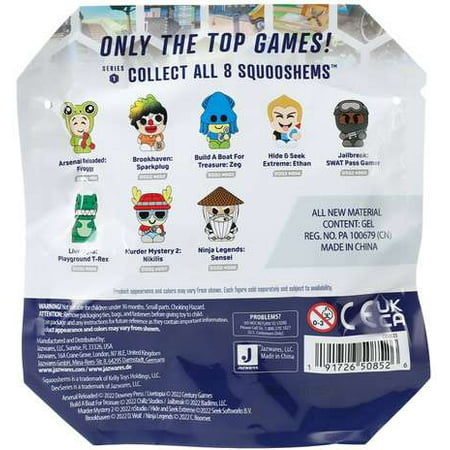 Jazwares Roblox DevSeries Squooshems