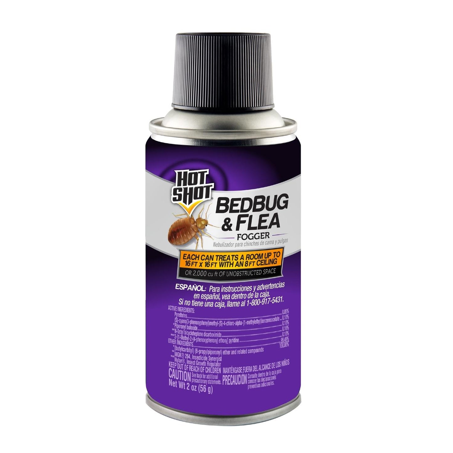 Hot Shot Bed Bug and Flea Fogger 2 oz 3 pack