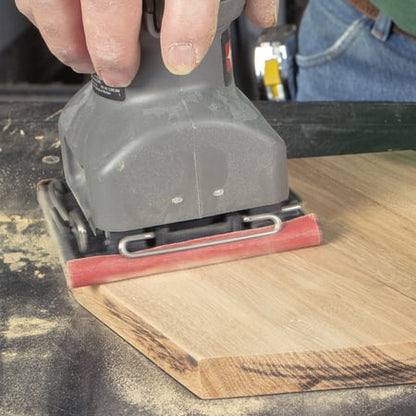 Gator 1/4 Inch 120 Grit Red Resin Sandpaper, 6 Pack