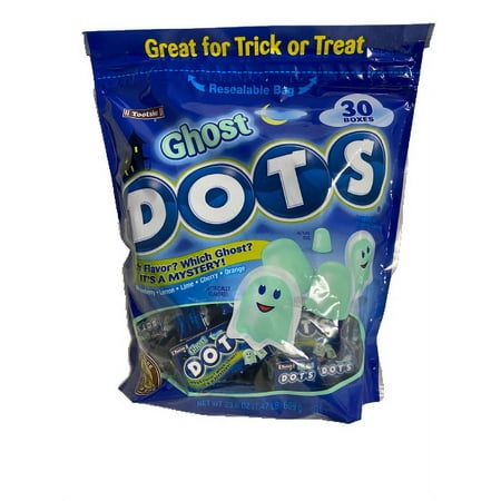 Ghost Dots 30 Count Mini Boxes Bag