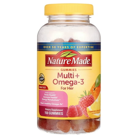 NATUREMADE ADULT GUMMIES, MULTI FOR HER 150 GUMMIES *Exp 07/26*