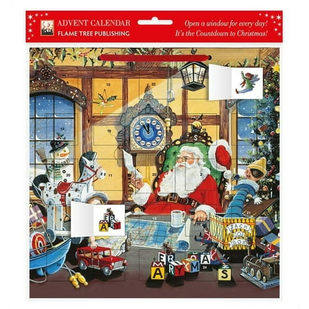 Letter to Santa Advent Calendar With Stickers