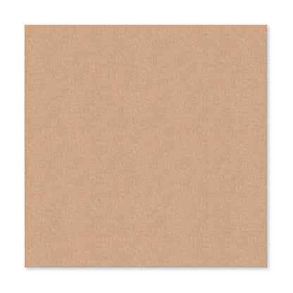 U Brands Cork Canvas Bulletin Board, 14" x 14" Inches