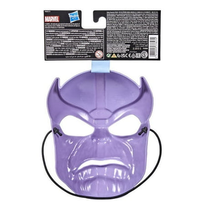 Marvel Thanos Toy Mask Blue and Purple Halloween with Flexible Band