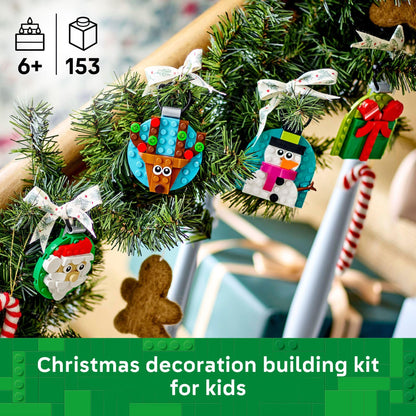 LEGO Christmas Ornament Selection Building Toys (Damaged Packaging)