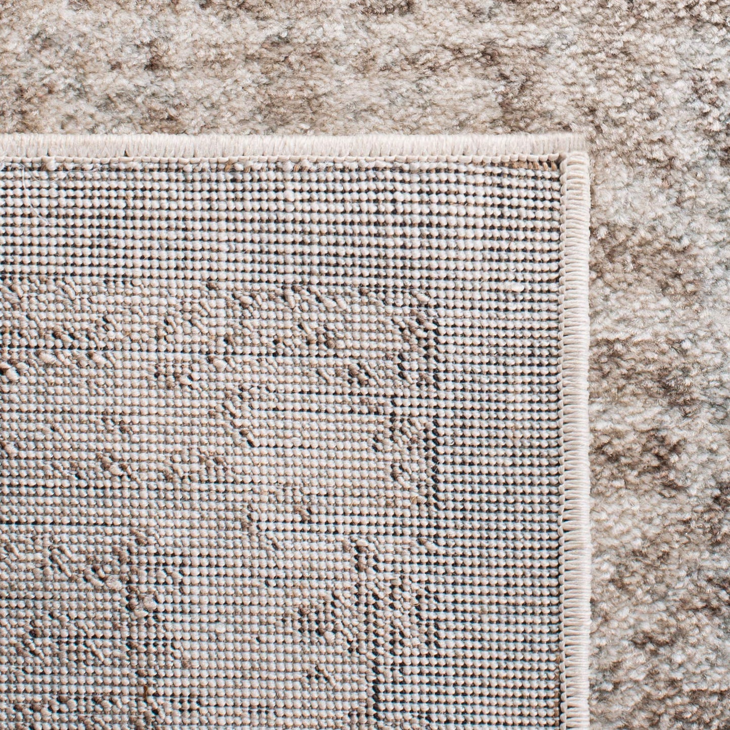 SAFAVIEH Area Rug 9x12 - Evoke Collection - Large - Ivory & Taupe