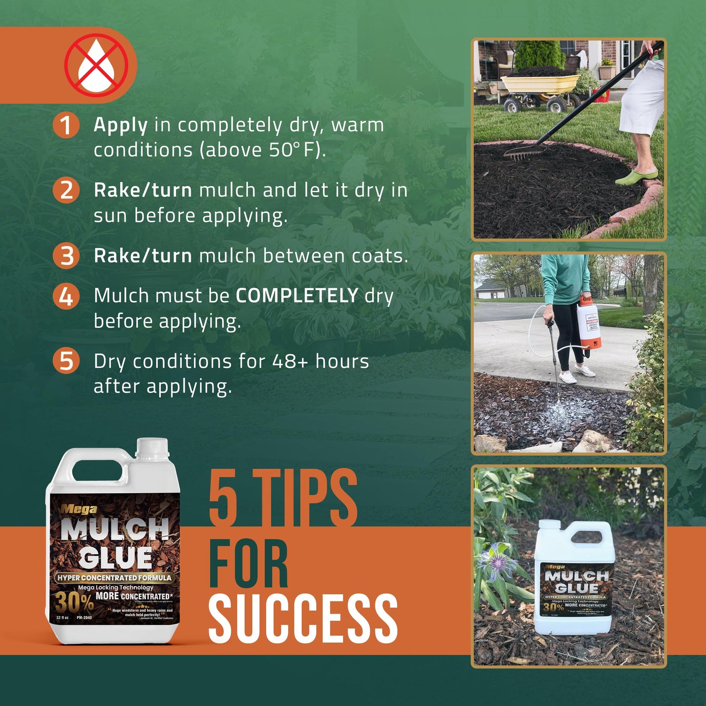 PetraMax Mega Mulch Glue 32 oz