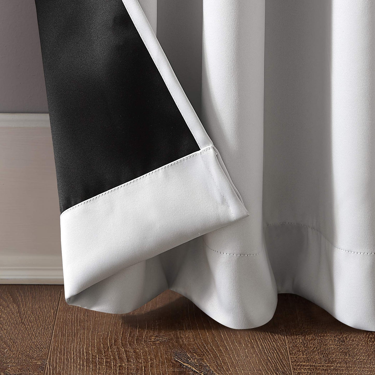 52 in. W X 84 in. L Rod Pocket 100% Blackout Curtain