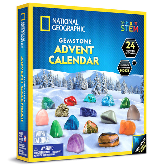 NATIONAL GEOGRAPHIC 2025 Gemstone Advent Calendar